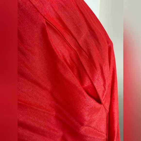 Blue Island Dress/Beach Cover Up with Pockets (partially see through) - Picture 4 of 5